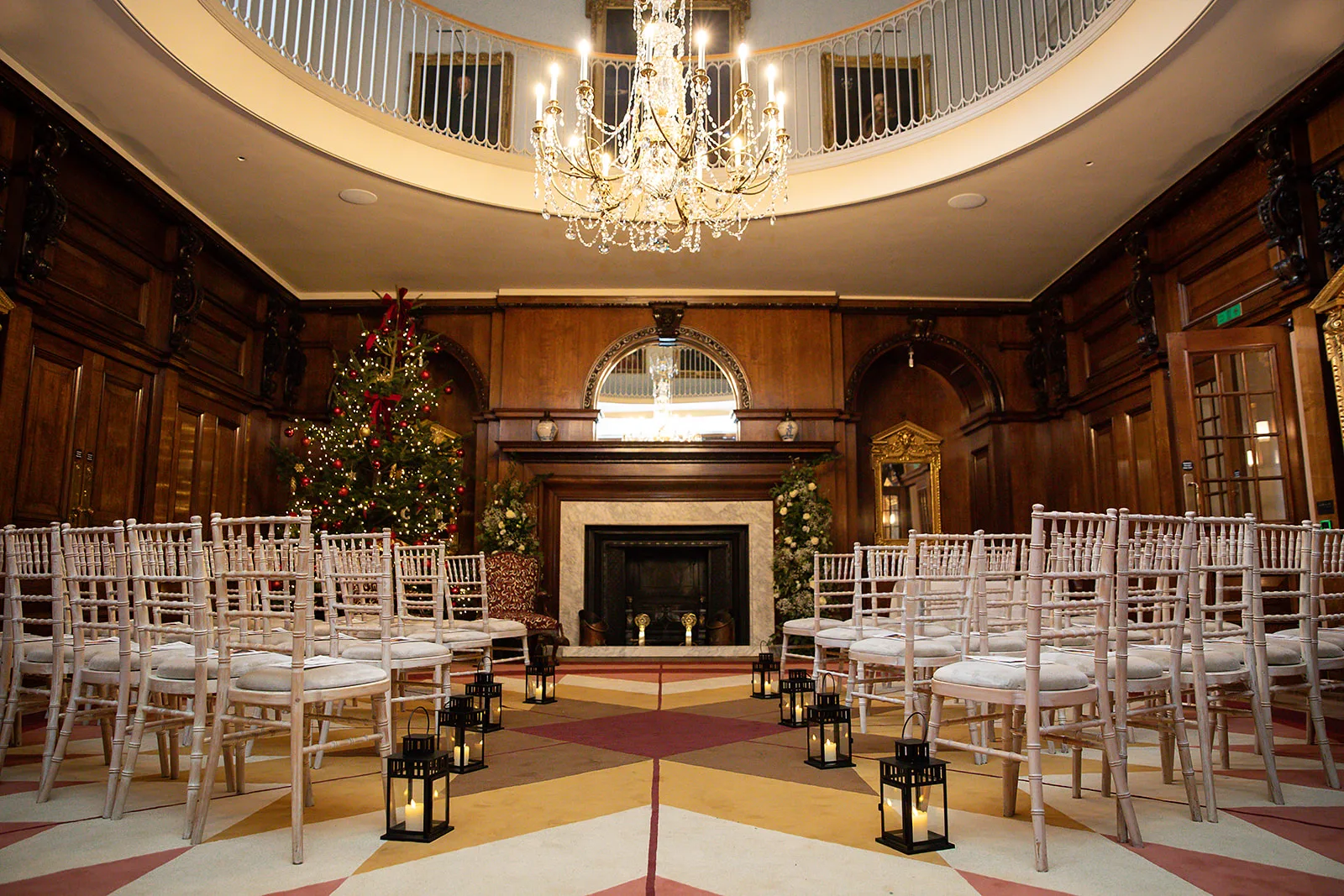 The grand hall at 8½ London